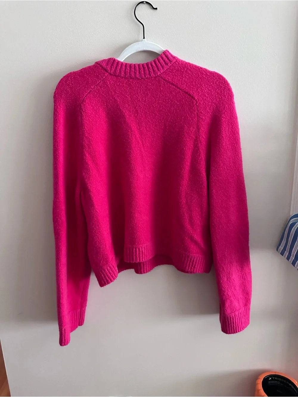 Lululemon Brushed Cotton Merino Blend Crewneck Sonic Pink!